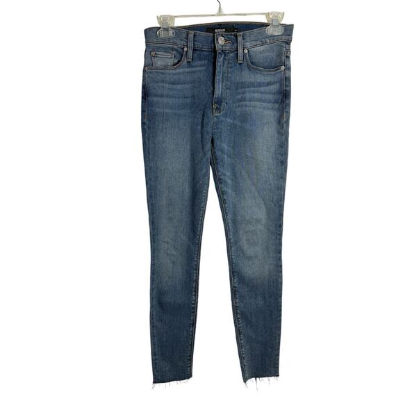 Hudson Denim - HUDSON Sz25 BARBARA HI-RISE ANKLE SUPER SKINNY-STRETCH JEANS VICTORIUS $195 NWOT